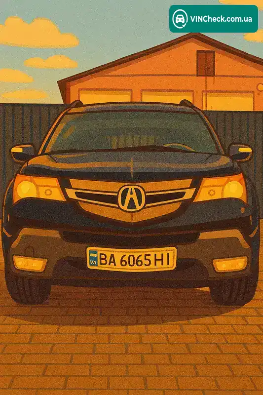 Acura MDX 2008, фото з оголошення 1 з 21, VIN 2HNYD28558H533756