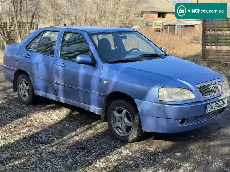 Chery Amulet 2007, фото з оголошення 1 з 13, VIN Y6DDA11B17D230450