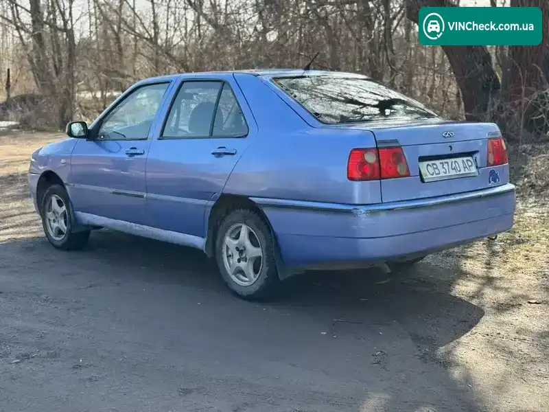 Chery Amulet 2007, фото з оголошення 2 з 13, VIN Y6DDA11B17D230450