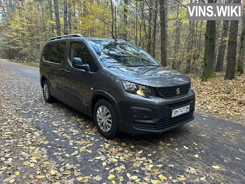 Peugeot Rifter 2019, фото з оголошення 2 з 21, VIN VR3EC9HPAKJ658473