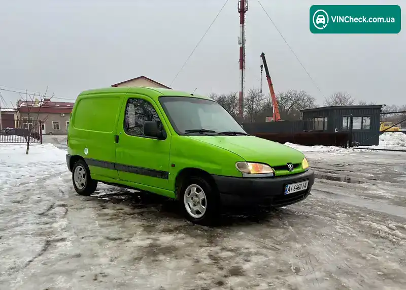 Peugeot Partner 1997, фото з оголошення 2 з 13, VIN VF35BA9AD60045274