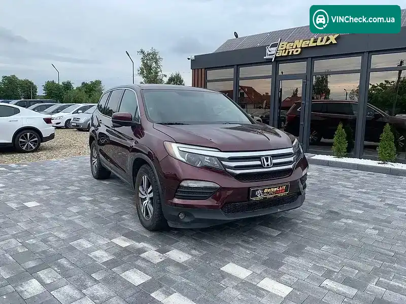 Honda Pilot 2016, фото з оголошення 1 з 20, VIN 5FNYF5H83GB051853