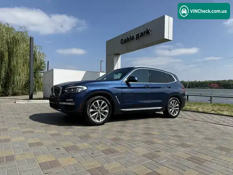 BMW X3 2018, фото з оголошення 2 з 21, VIN 5UXTR9C59KLD97936