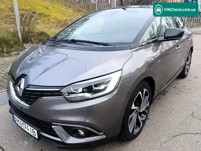 Renault Scenic 2019, фото з оголошення 1 з 21, VIN VF1RFA00X64181457
