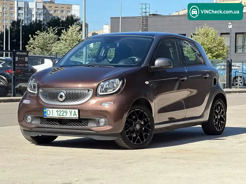 Smart EQ Forfour 2019, фото з оголошення 1 з 20, VIN WME4530911Y216688