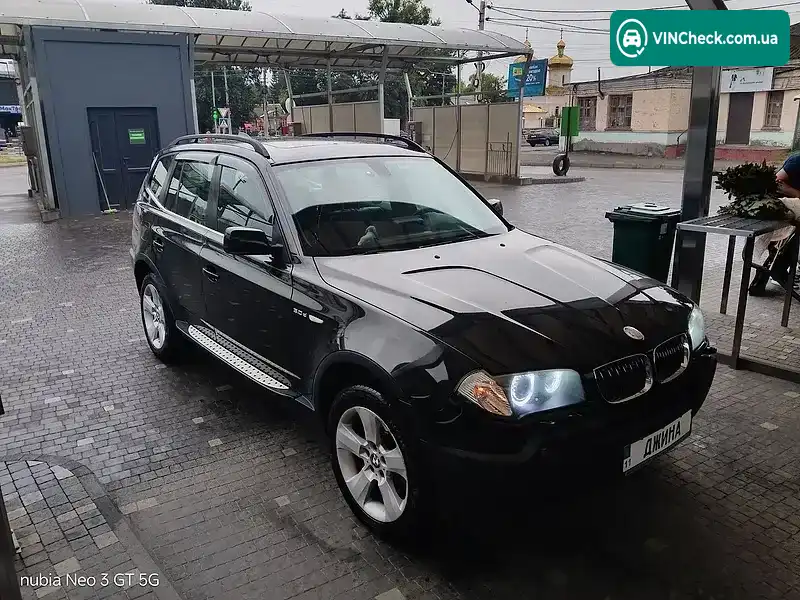 BMW X3 2004, фото з оголошення 1 з 17, VIN WBAPB51020WD38808