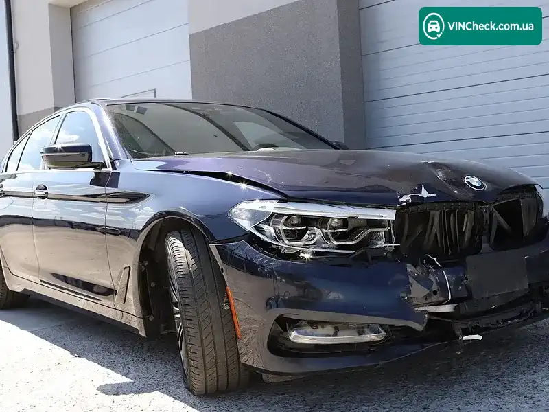 BMW 5 Series 2018, фото з оголошення 2 з 20, VIN WBAJE5C36HG915623