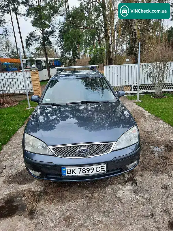 Ford Mondeo 2004, фото з оголошення 1 з 7, VIN WF0WXXGBBW4K09743
