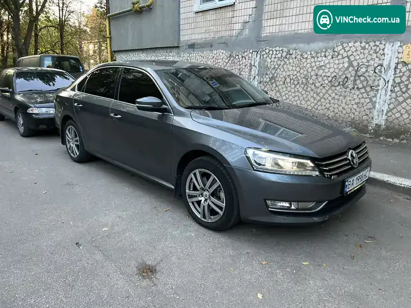 Volkswagen Passat 2012, фото з оголошення 1 з 20, VIN 1VWBN7A38CC110645