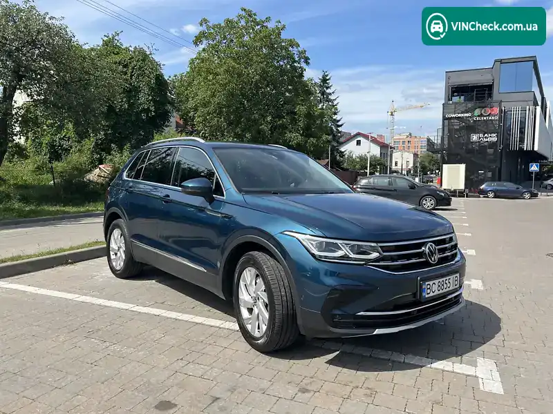 Volkswagen Tiguan 2021, фото з оголошення 1 з 14, VIN WVGZZZ5NZMW049627