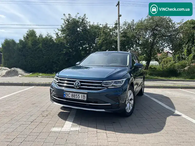 Volkswagen Tiguan 2021, фото з оголошення 2 з 14, VIN WVGZZZ5NZMW049627