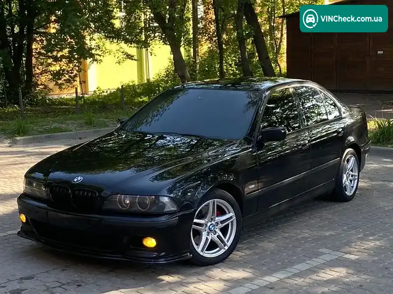 BMW 5 Series 2002, фото з оголошення 1 з 14, VIN WBADL81010G049377