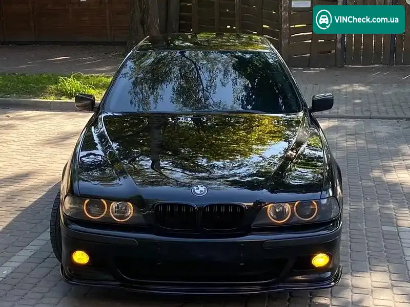 BMW 5 Series 2002, фото з оголошення 2 з 14, VIN WBADL81010G049377