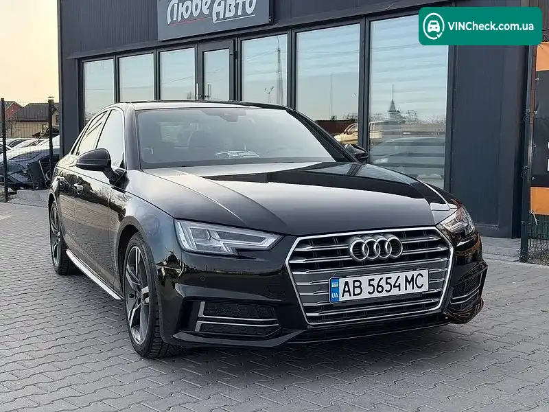 Audi A4 2016, фото з оголошення 1 з 18, VIN WAUENAF47HN015033