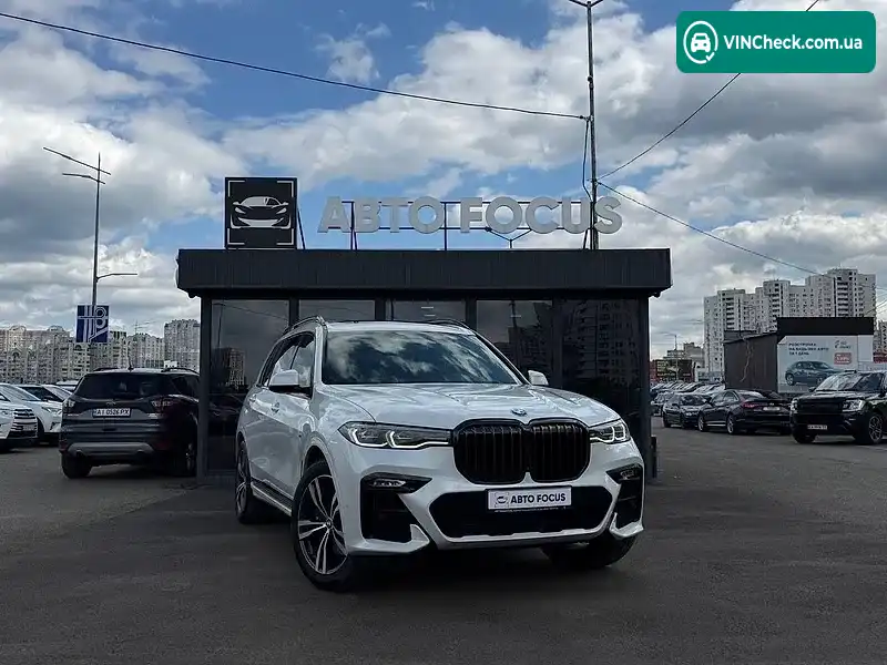 BMW X7 2021, фото з оголошення 1 з 20, VIN WBACW810809G09020