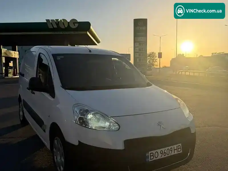 Peugeot Partner 2012, фото з оголошення 1 з 20, VIN VF37A9HF0CN527368