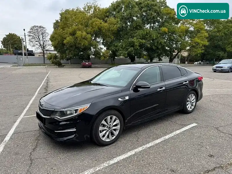Kia Optima 2016, фото з оголошення 2 з 11, VIN 5XXGU4L34GG101521