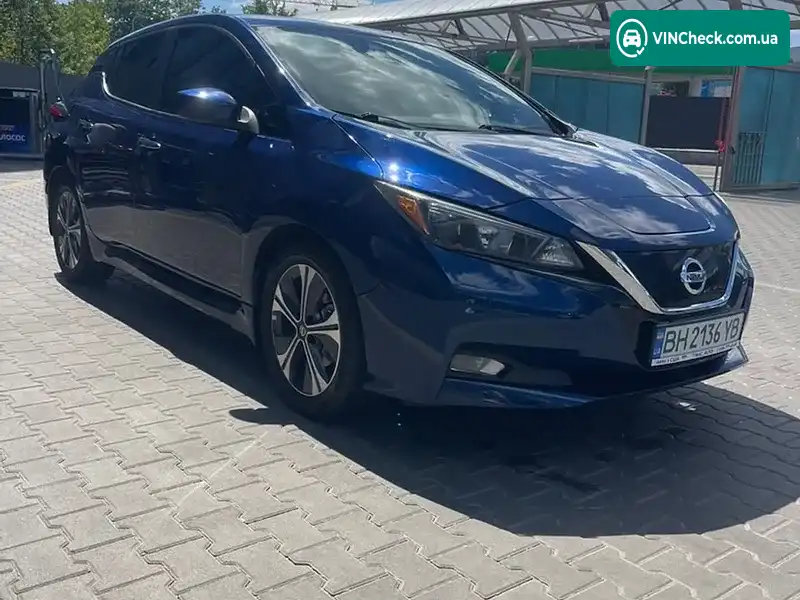 Nissan Leaf 2021, фото з оголошення 2 з 20, VIN 1N4AZ1CV8NC553546