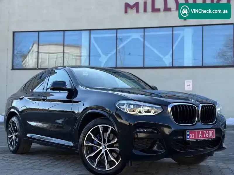 BMW X4 2020, фото з оголошення 2 з 21, VIN WBAVJ510309C51864