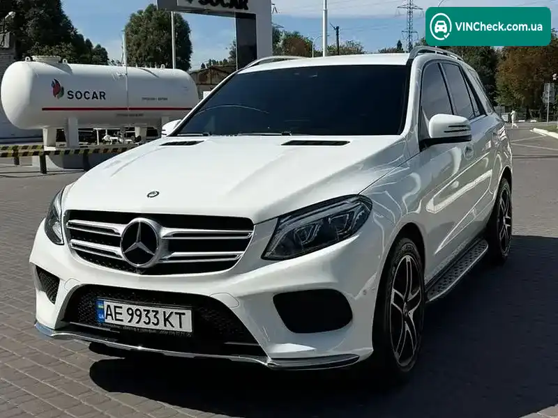 Mercedes-Benz GLE-Class 2016, фото з оголошення 1 з 14, VIN WDC1660561A867698