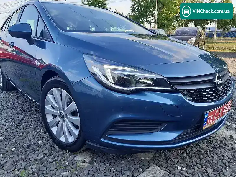 Opel Astra 2017, фото з оголошення 1 з 20, VIN W0LBC8EK8H8052013