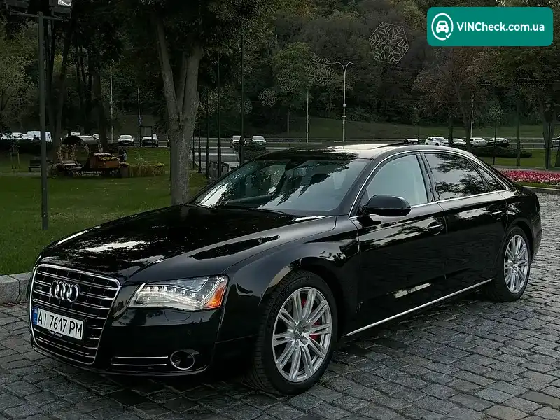 Audi A8 2012, фото з оголошення 1 з 20, VIN WAURVAFD1CN026426