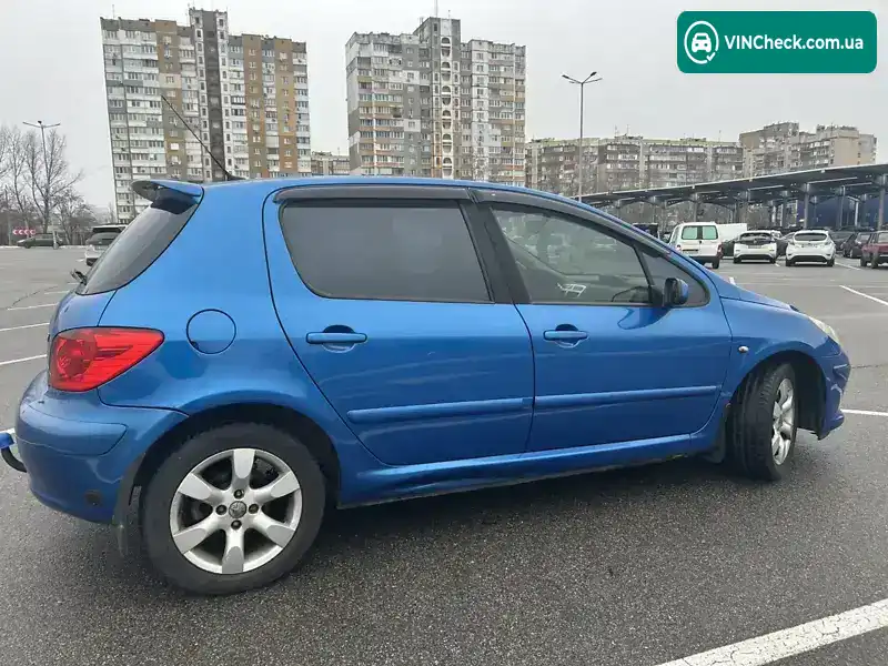 Peugeot 307 2006, фото з оголошення 2 з 15, VIN VF33CRFJF84648710