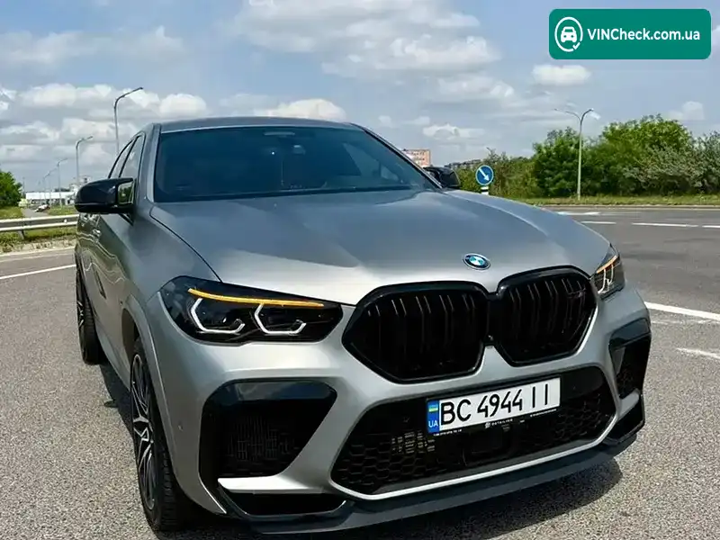 BMW X6 M 2021, фото з оголошення 2 з 20, VIN 5YMCY0C08M9H31272