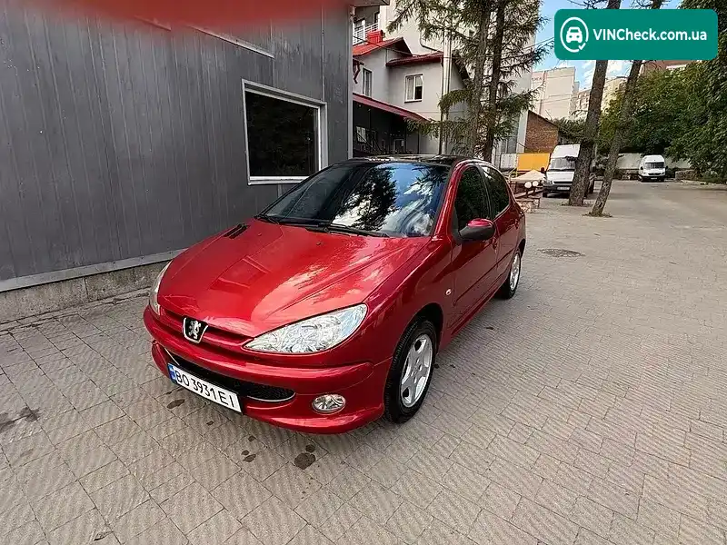 Peugeot 206 2006, фото з оголошення 2 з 14, VIN VF32AKFWR44998803