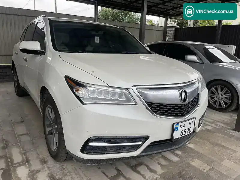 Acura MDX 2015, фото з оголошення 1 з 20, VIN 5FRYD4H26GB016086