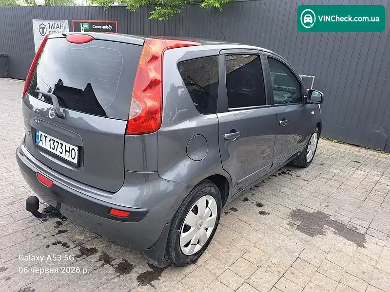 Nissan Note 2006, фото з оголошення 2 з 10, VIN SJNFAAE11U1048167