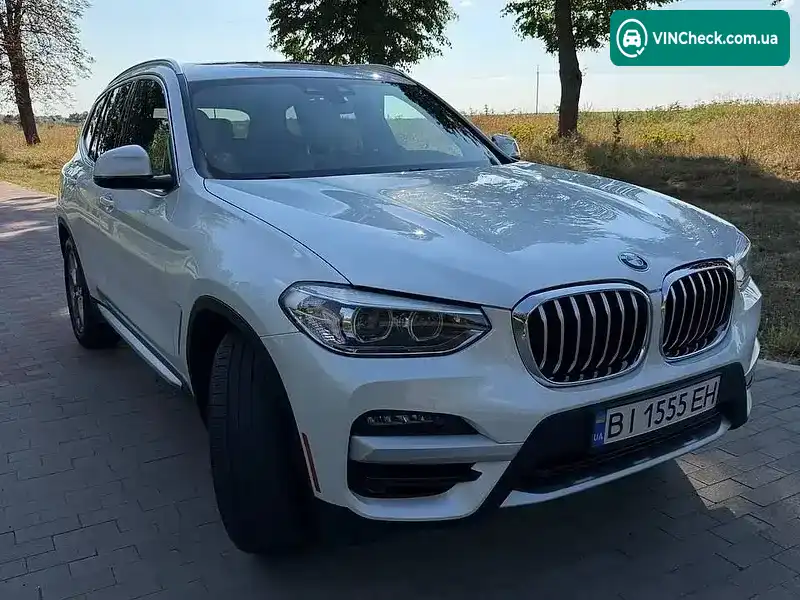 BMW X3 2021, фото з оголошення 2 з 20, VIN 5UXTY5C04M9H93062