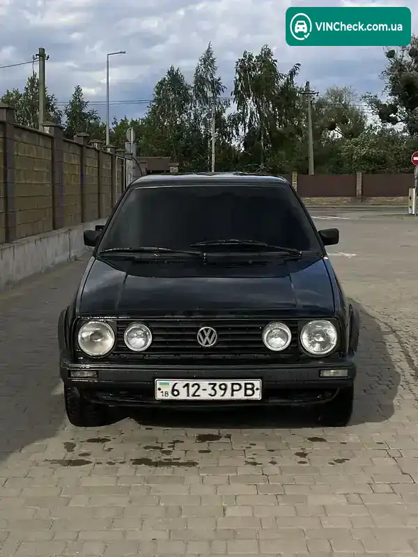 Volkswagen Golf 1986, фото з оголошення 1 з 6, VIN WVWZZZ19ZGB097283