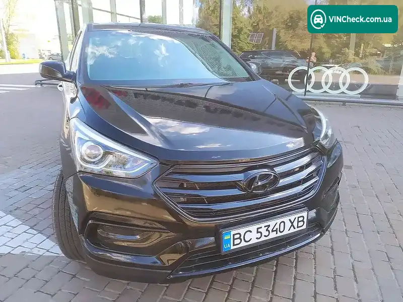 Hyundai Santa FE 2017, фото з оголошення 1 з 20, VIN 5XYZT3LB0JG526895