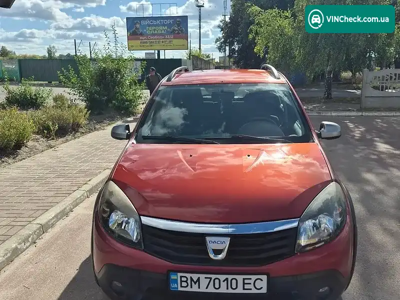 Dacia Sandero 2011, фото з оголошення 1 з 10, VIN UU1BSDA3K44665814