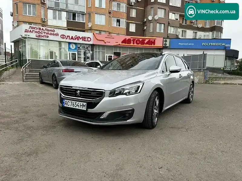 Peugeot 508 2015, фото з оголошення 2 з 20, VIN VF38EAHWTFL045842