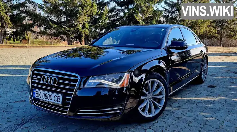 Audi A8 2013, фото з оголошення 1 з 21, VIN WAURMAFDXEN001918