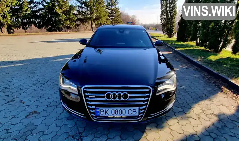 Audi A8 2013, фото з оголошення 2 з 21, VIN WAURMAFDXEN001918