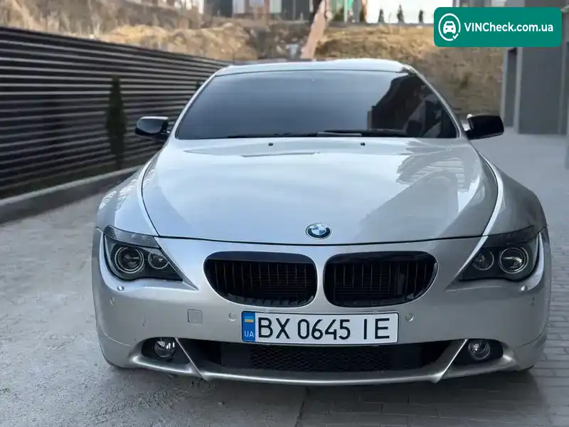 BMW 6 Series 2004, фото з оголошення 1 з 21, VIN WBAEH71060B293328