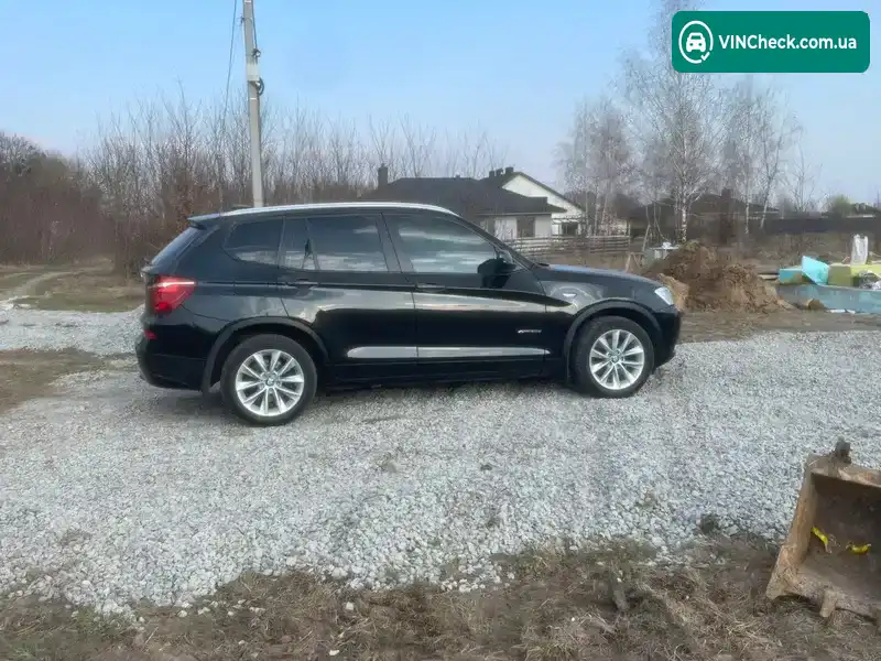 BMW X3 2013, фото з оголошення 1 з 10, VIN WBAWY510400E15160