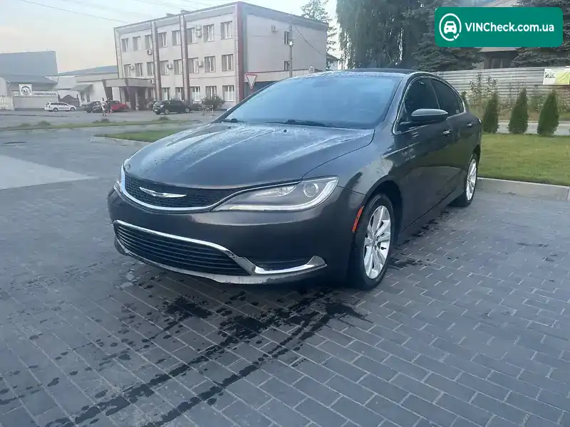 Chrysler 200 2016, фото з оголошення 2 з 20, VIN 1C3CCCAB5HN502236