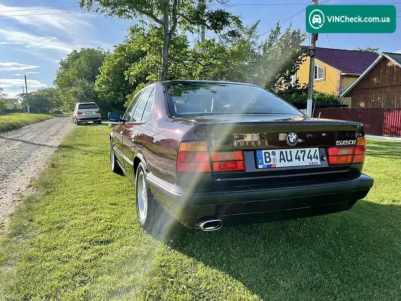 BMW 5 Series 1995, фото з оголошення 1 з 20, VIN WBAHB51001GH13661