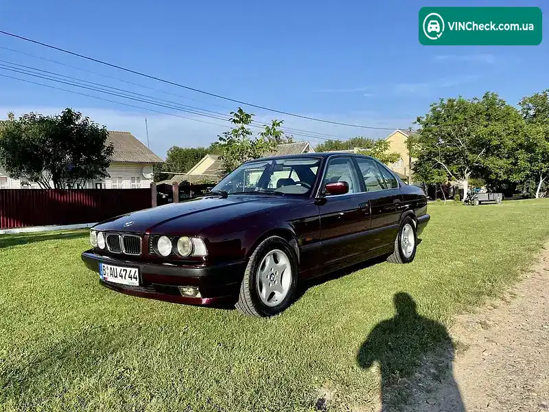 BMW 5 Series 1995, фото з оголошення 2 з 20, VIN WBAHB51001GH13661