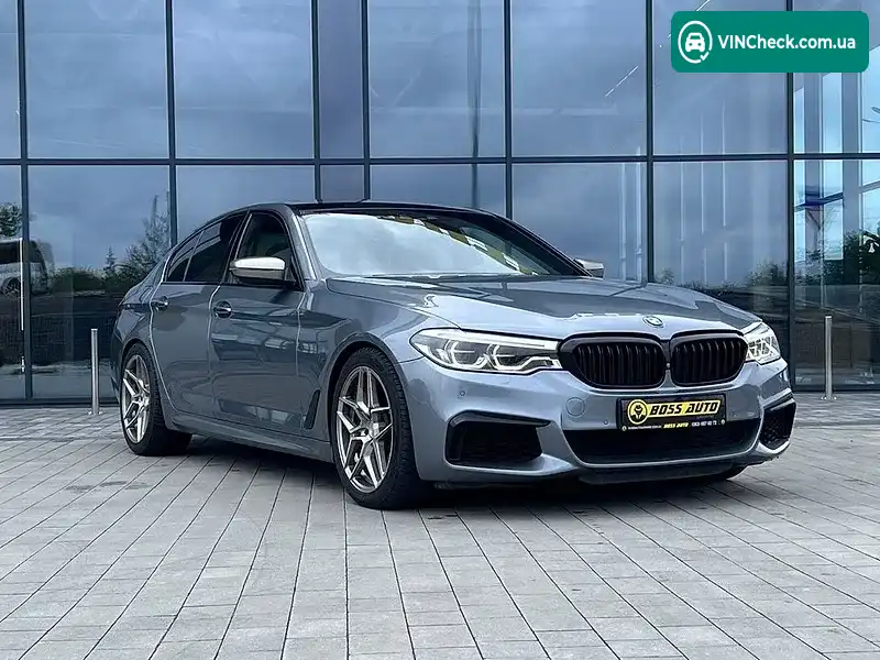 BMW 5 Series 2017, фото з оголошення 1 з 20, VIN WBAJB9C52JB036916