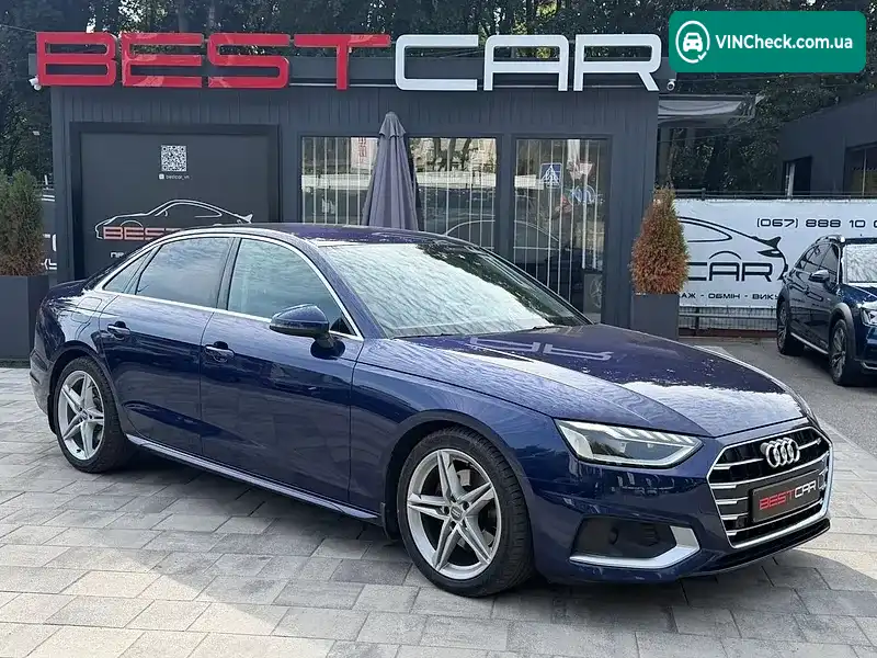 Audi A4 2019, фото з оголошення 1 з 20, VIN WAUZZZF44LA001448