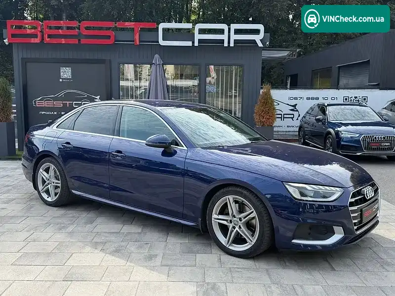Audi A4 2019, фото з оголошення 2 з 20, VIN WAUZZZF44LA001448
