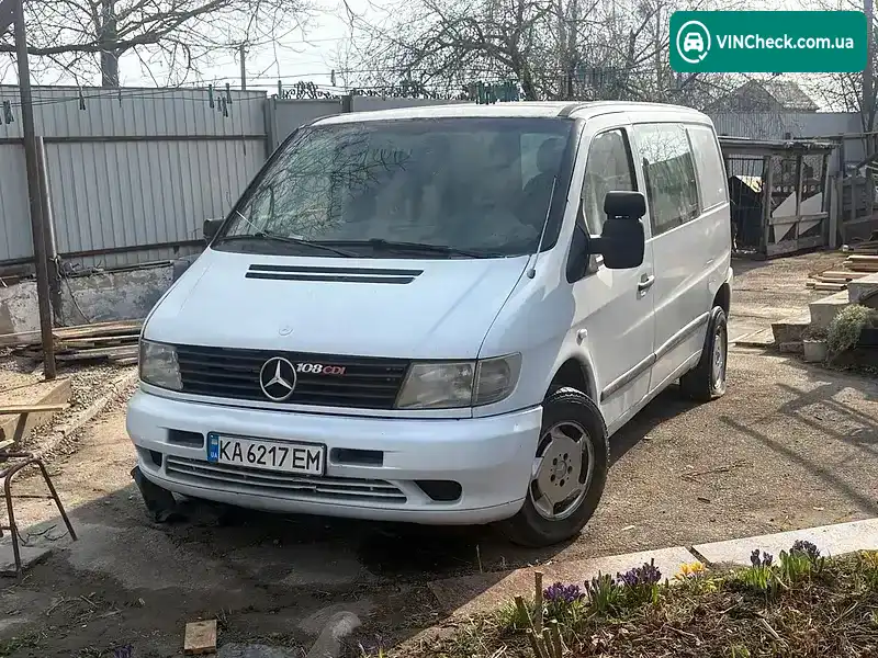 Mercedes-Benz Vito 2002, фото з оголошення 1 з 7, VIN WDF63809413503285