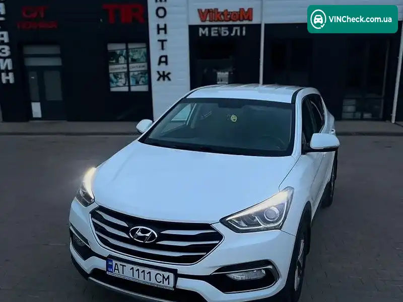 Hyundai Santa FE 2016, фото з оголошення 1 з 15, VIN KMHST81XBGU596032