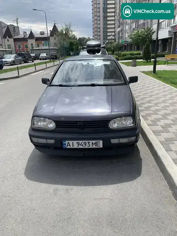 Volkswagen Golf 1996, фото з оголошення 1 з 8, VIN WVWZZZ1HZVW295388