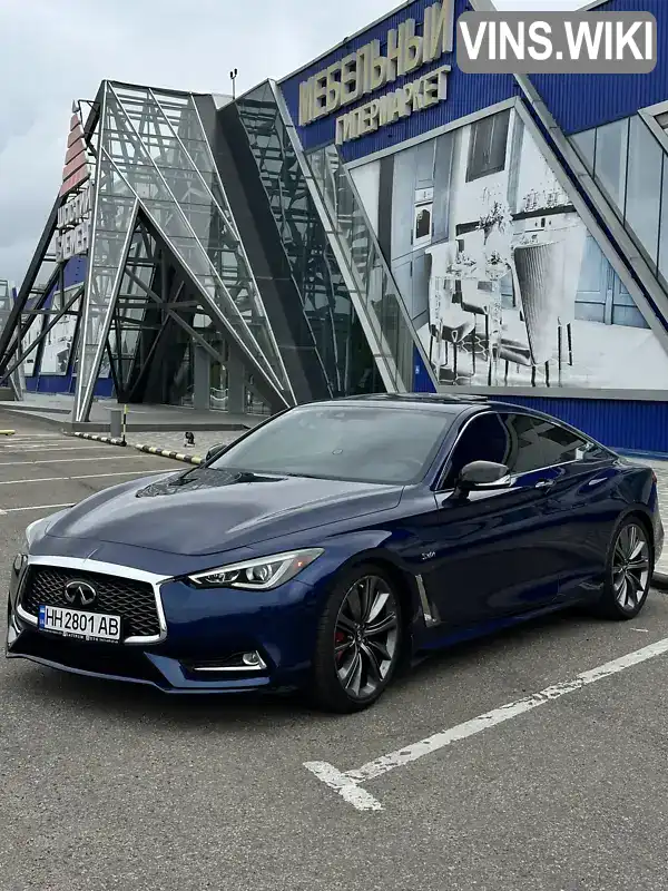 Infiniti Q60 2018, фото з оголошення 1 з 21, VIN JN1FV7EK6KM360385